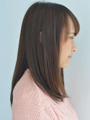 ツヤで魅せる☆大人セミディ
