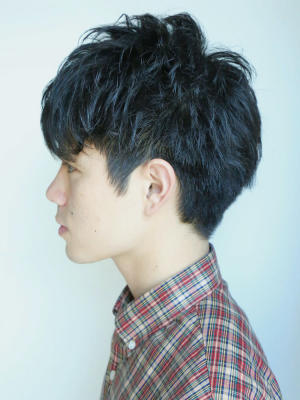 オシャレ黒髪ショート