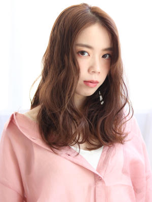 センターパート×ゆるふわロング【albero山崎】 センターパート×ゆるふわロング【albero山崎】のイメージ画像