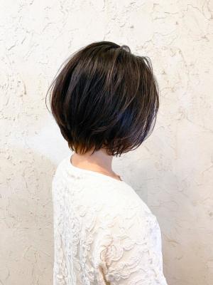 【flor 戸塚】*マニッシュショートボブ+ブラウニー*