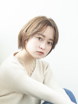 アンニュイショートボブ