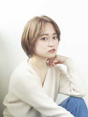 アンニュイショートボブ