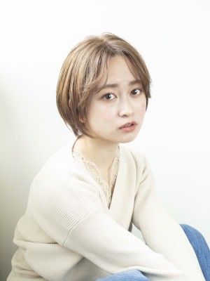 アンニュイショートボブ