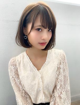内巻きワンカールボブ