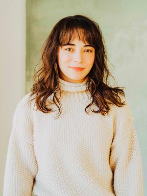 抜け感ゆるふわロング
