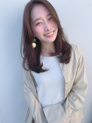 韓国風レイヤーで小慣れヘアーT-55 韓国風レイヤーで小慣れヘアーT-55のイメージ画像