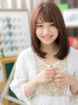 ツヤ×束感が大人かわいい♪ラブワンカール　伸ばしかけ