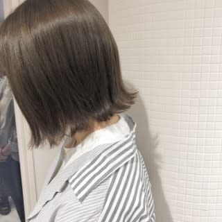 外ハネナチュラルボブ