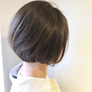 丸みショートボブ