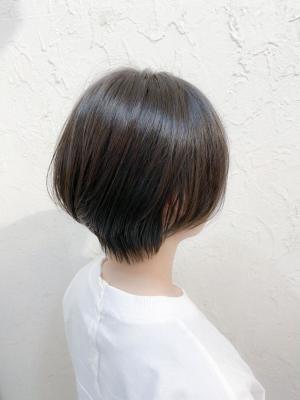 【flor 戸塚】*暗髪グレージュ×ショートボブ*