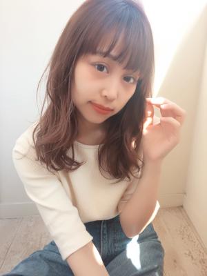 ふんわり春っぽMIXパーマ