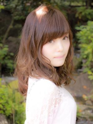 大人可愛いほつれウェーブ