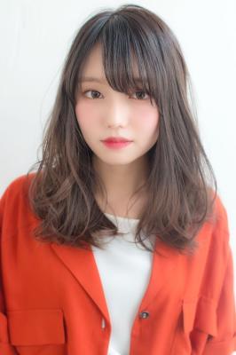 女子アナ風清楚セミディ【シナモンブランジュ】U-315