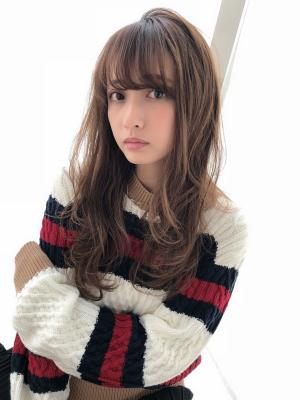 女子アナ風カジュアルセミディ【シナモンブランジュ】U-253 女子アナ風カジュアルセミディ【シナモンブランジュ】U-253