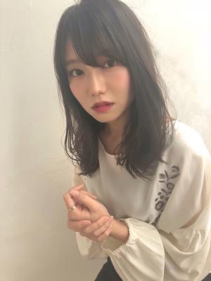 女子アナ風ラフセミディ【シナモングレージュ】U-221