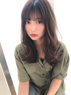 女子アナ風ひし形セミディ【シナモンブランジュ】U-228