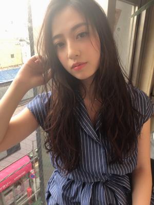 女子アナ風ラフセミディ【シナモンブランジュ】