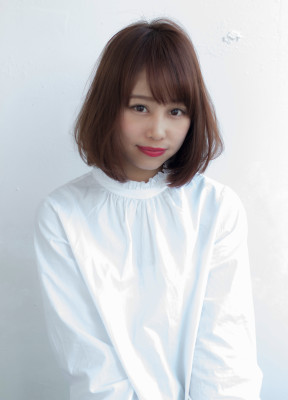 大人かわいいノームコアボブ【ピンクグレージュ】U-39
