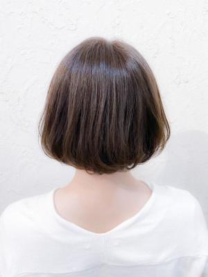 【flor 戸塚】*ナチュラルボブ+フォギーベージュ*