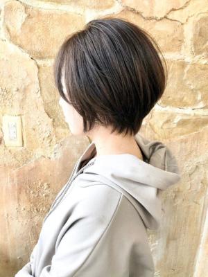 【151e 戸塚】*フェザーショート+アッシュブラウン* 【151e 戸塚】*フェザーショート+アッシュブラウン*のイメージ画像