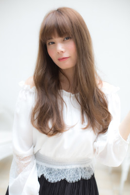 大人ストレートカール
