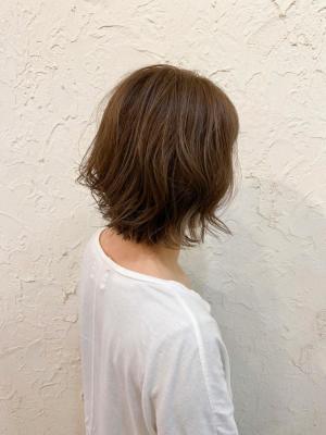 【flor 戸塚】*外ハネボブ+シナモンベージュ*