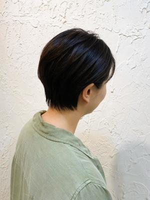 【flor 戸塚】*マニッシュショート+アッシュブラウン*