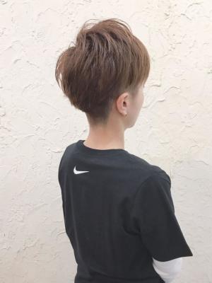 【flor 戸塚】*マニッシュショート+オリーブアッシュ*