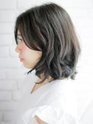 清潔感のあるAラインのボブスタイル
