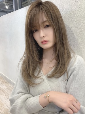 【重山】小顔ストレートロング♪