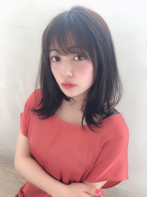 女子アナ風清楚くびれミディ