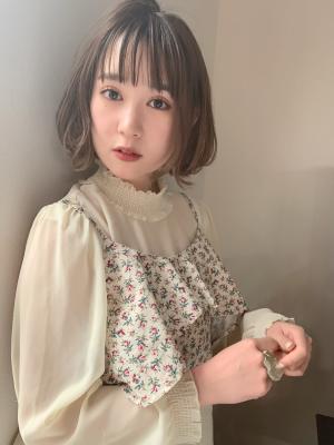 ふんわりくびれボブ