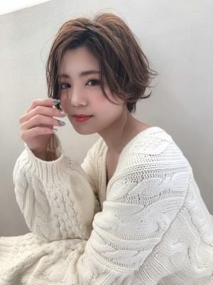 襟足すっきりフェミショート