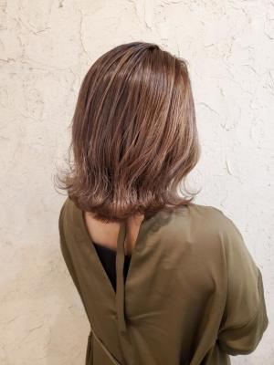 【flor 戸塚】*ハイライト+セピアグレージュ*