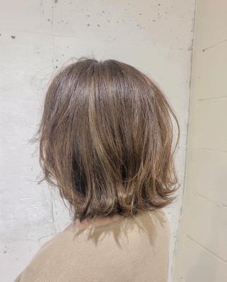 外ハネボブ×ハイライト