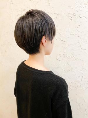 【flor 戸塚】*コンパクトグレー+マニッシュショート*