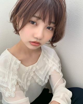 【アフロート添田】大人かわいい顔まわり外ハネショート