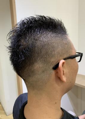 メンズお洒落ベリーショート