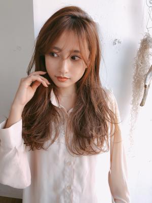 前髪長めパーマA715
