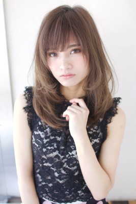 内巻き愛されセミロングA510