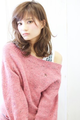 ニュアンスカールエアリーボブエアリーカールふわふわボブ