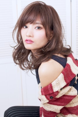 ニュアンスカールエアリーボブエアリーカールふわふわボブA15 ニュアンスカールエアリーボブエアリーカールふわふわボブA15