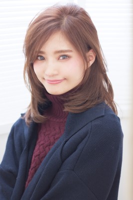 ニュアンスカールエアリーボブエアリーカールふわふわボブ