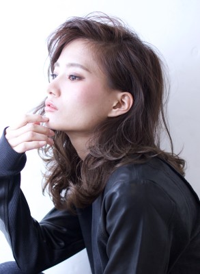ニュアンスカールエアリーボブエアリーカールふわふわボブA25