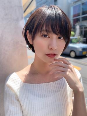 アフロート添田】大人可愛あるスリークボブアッシュブラウン