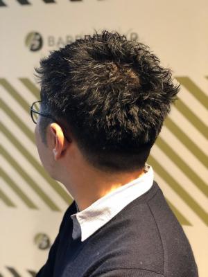 ショートマッシュスタイル【BARBER-BAR】