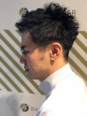 大人のシンプルショート【BARBER-BAR】 大人のシンプルショート【BARBER-BAR】のイメージ画像