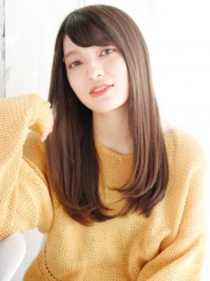 さらっとナチュラルストレート