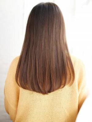 さらっとナチュラルストレート