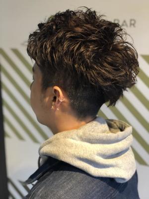 大人のパーマスタイル【 BARBER BAR】